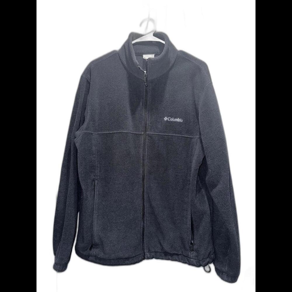 Columbia Men’s Fleece Jacket - Lightweight Zip-Up L